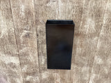 Patinaed Steel / 6" x 12" x 4" Rectangle / Light Sconce