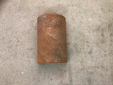 Rusted Raw Steel / Half Round / Light Sconce
