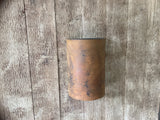 Rusted Raw Steel / Half Round / Light Sconce