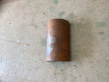 Rusted Raw Steel / Half Round / Light Sconce