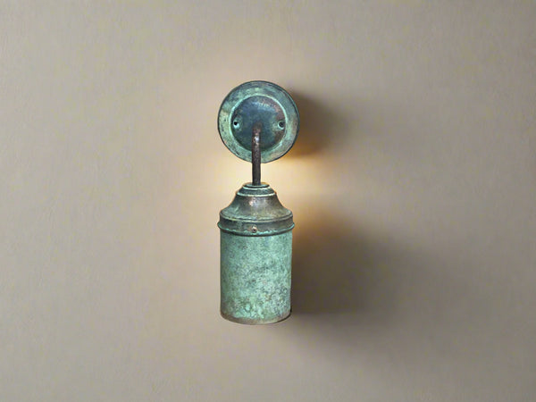 Lantern Style Verdigris Copper Light