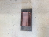 Contemporary Copper + Steel- Half Round