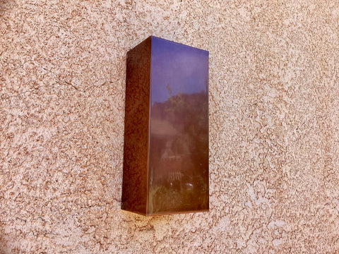 Light Sconce / Copper / 6 X 12 Rectangle