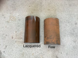 Rusted Raw Steel / Half Round / Light Sconce