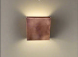 Copper Square / Light Sconce