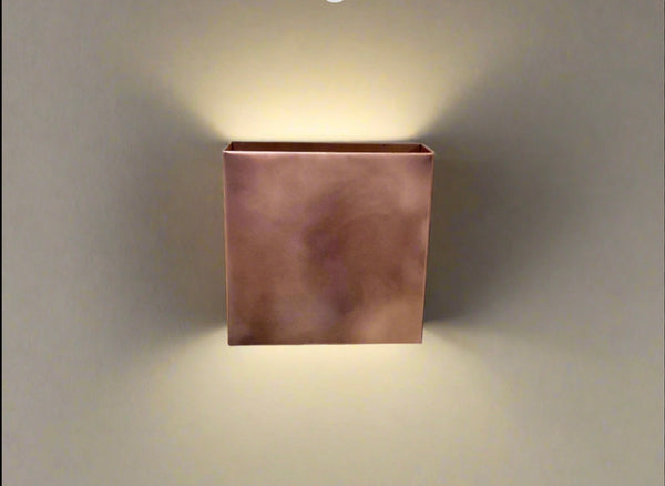 Copper Square / Light Sconce