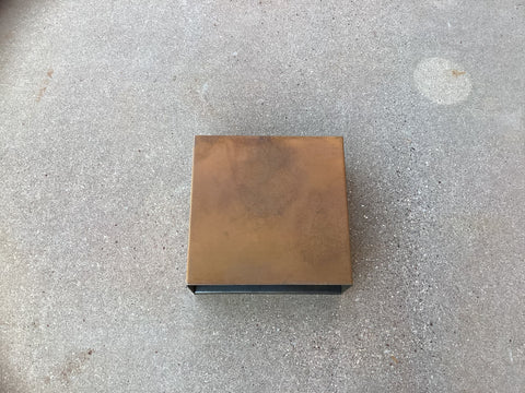 Rusted Steel Light Sconce