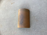 Rusted Raw Steel / Half Round / Light Sconce