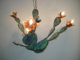 Copper Cactus Chandelier / Made to Order