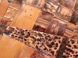 Copper Weaving / Off Kilter / Assymetrical Wall Art