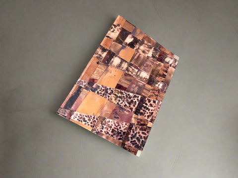 Copper Weaving / Off Kilter / Assymetrical Wall Art