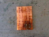 Copper / Flame Painted #0001 / Wall Art