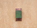 Copper light sconce with Verdigris Copper band